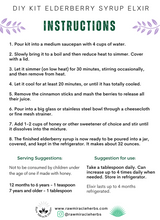 Load image into Gallery viewer, DIY KIT (Elderberry Syrup Elixir)